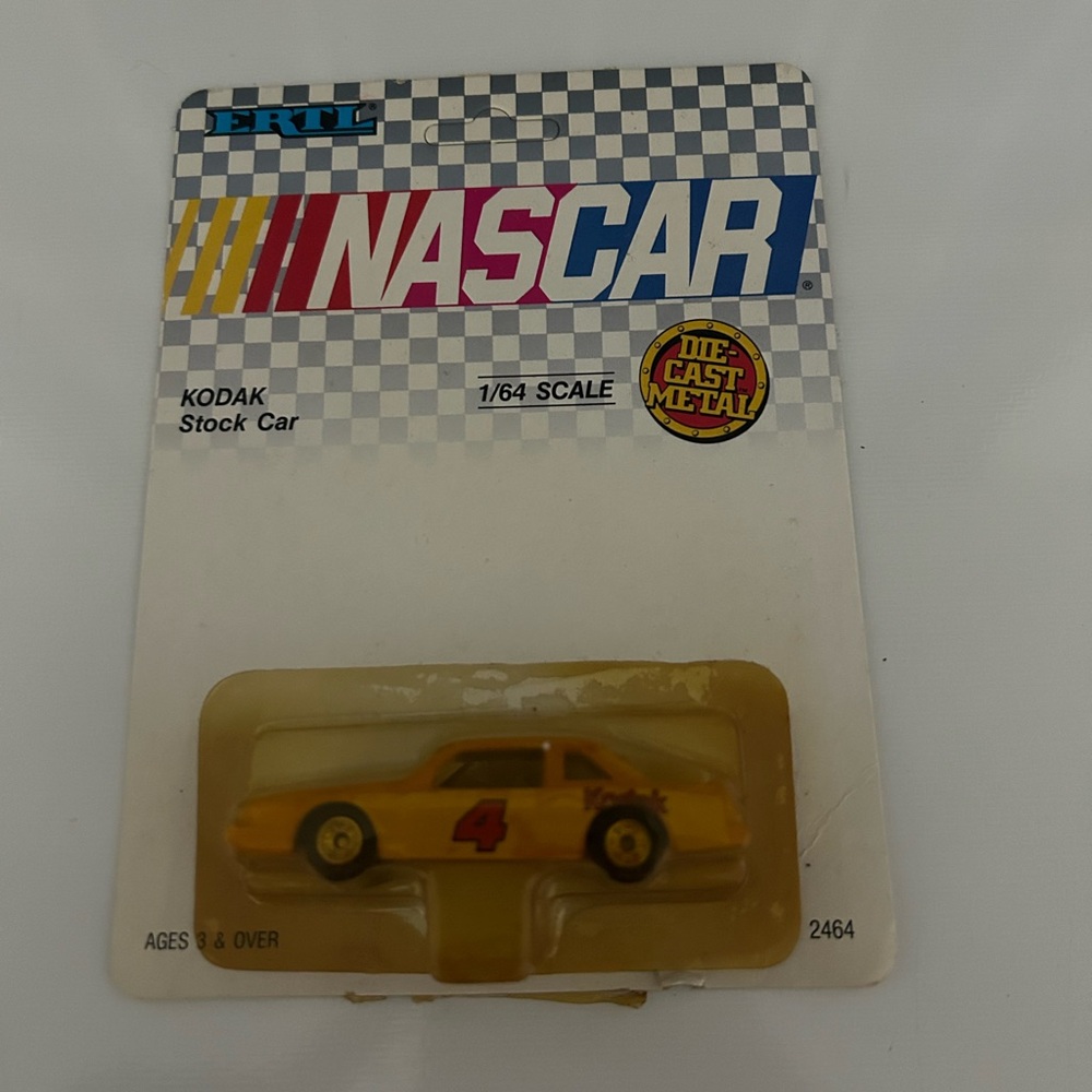 ERTL #4 Diecast Kodak Stock Car 1:64 Scale